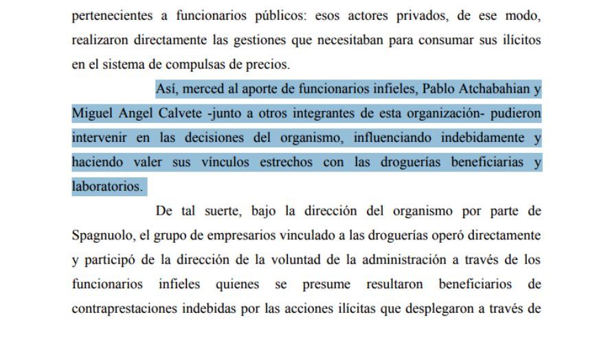 Procesamiento Spagnuolo