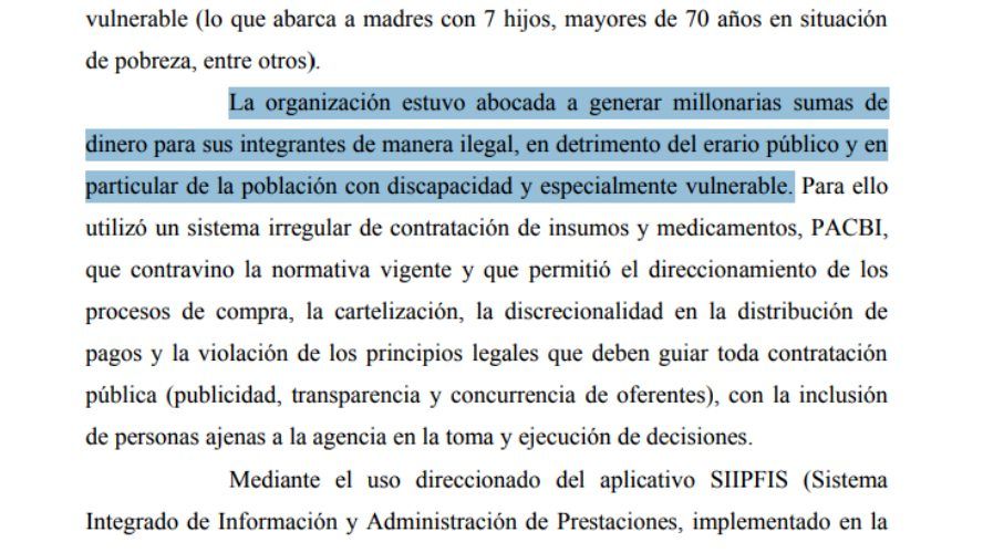 Procesamiento Spagnuolo