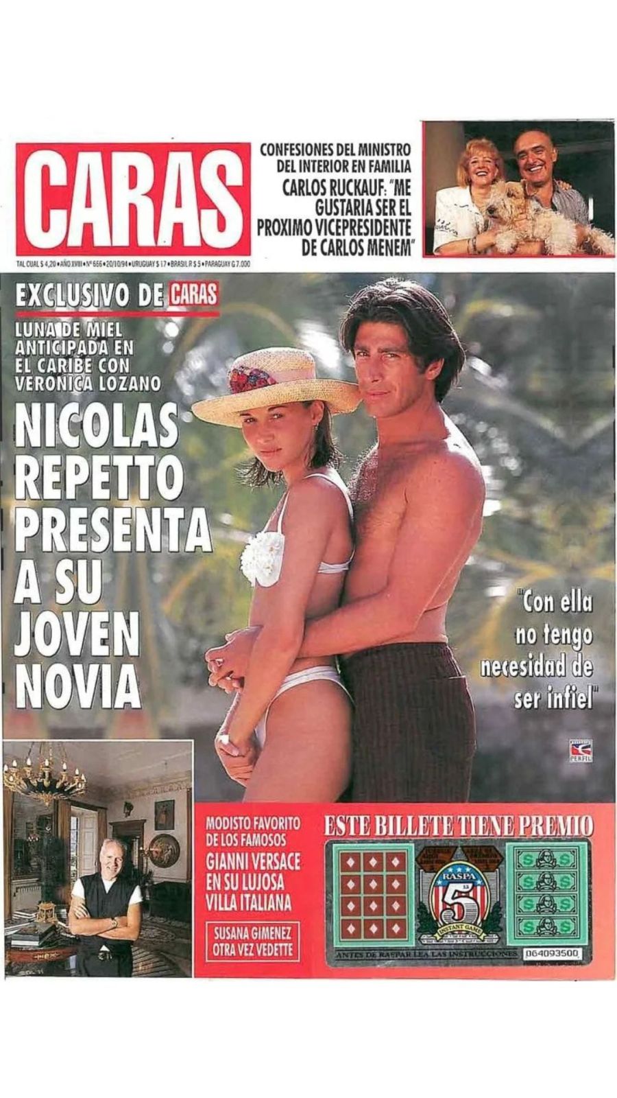 Vero Lozano y Nicolás Repetto