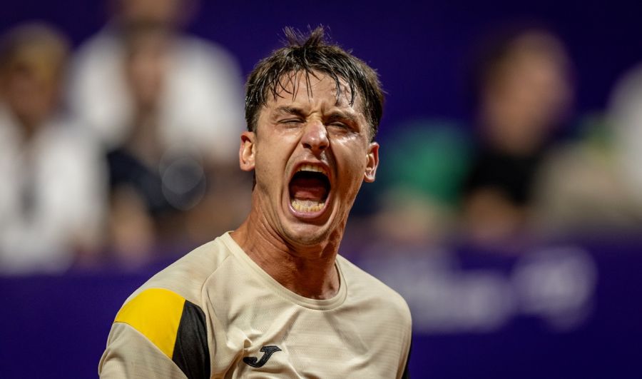 Camilo Ugo Carabelli en el Argentina Open