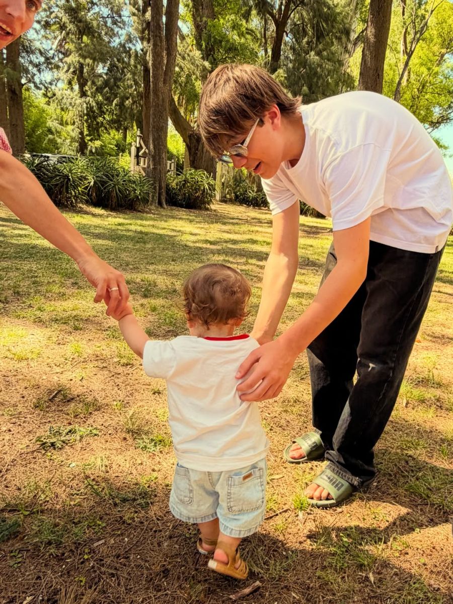 Flor de la V festejó el primer cumpleaños de su nieto, Morrisón	