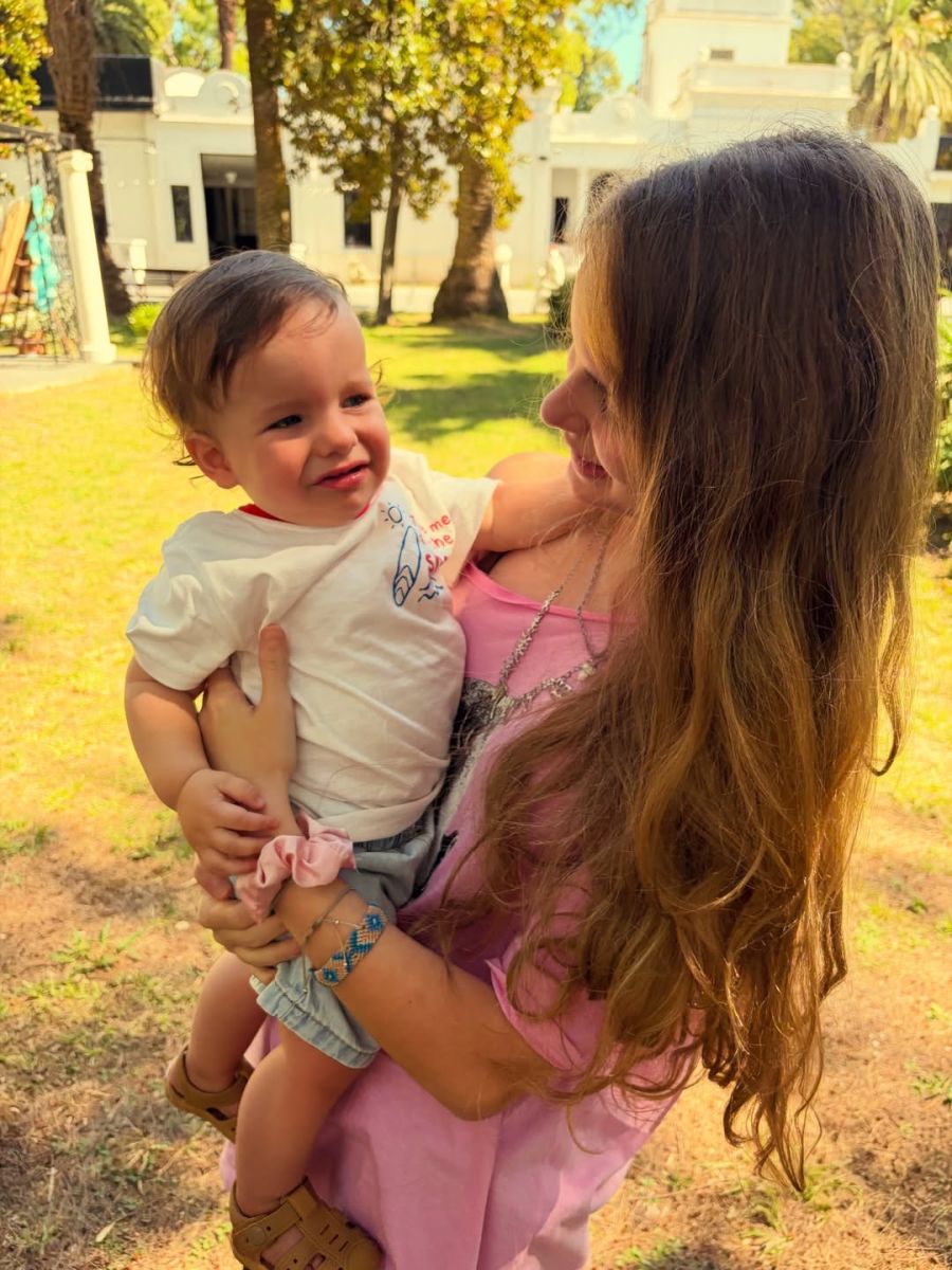 Flor de la V festejó el primer cumpleaños de su nieto, Morrisón	