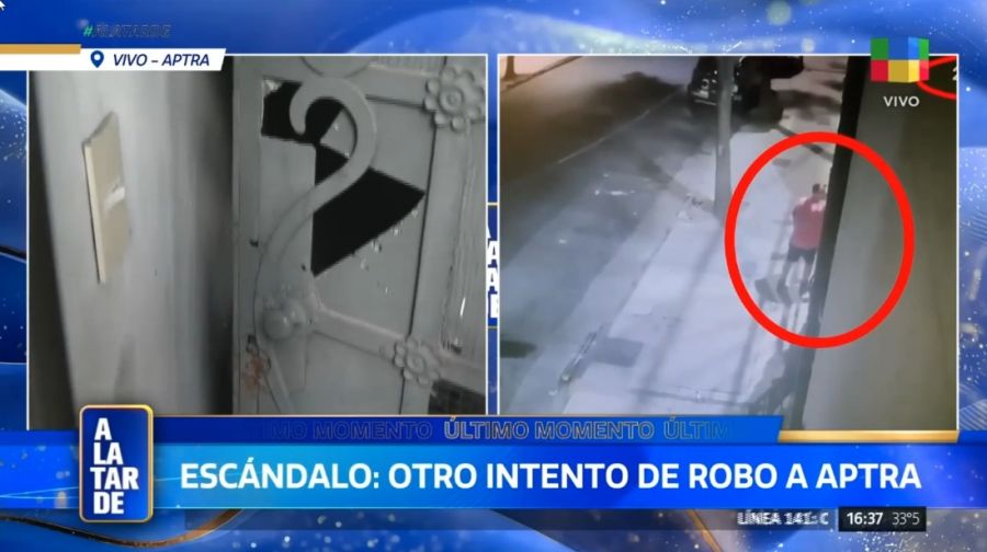 Intentaron robar la sede de APTRA