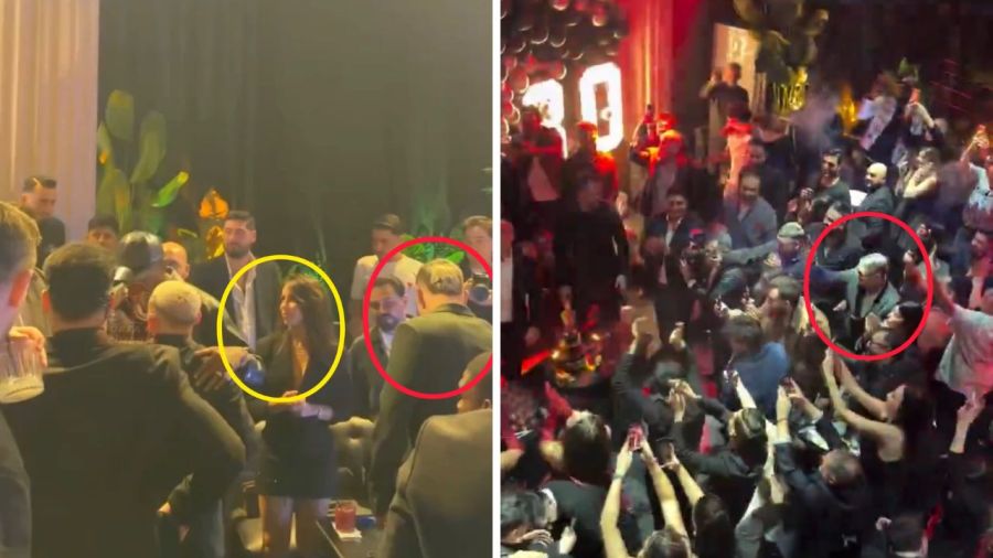 Mauro Icardi en una fiesta en Turquía