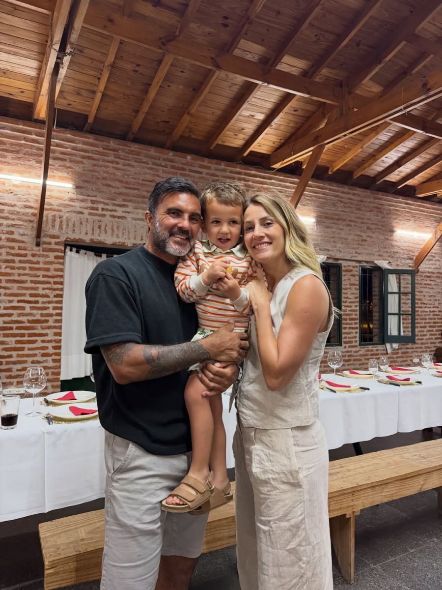 Mica Viciconte y Fabián Cubero