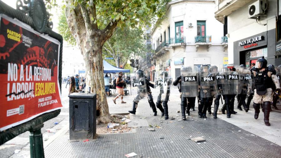 Reforma Laboral, Marcha de la CGT en el Congreso 20260211