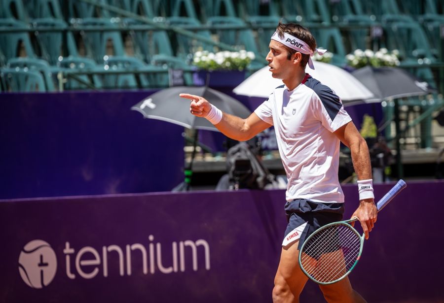 Tomás Etcheverry en el Argentina Open