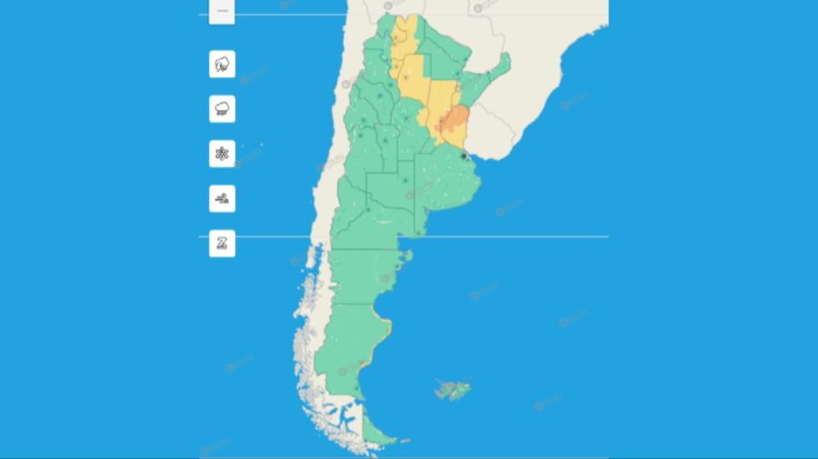 Alerta meteorológica 20260211