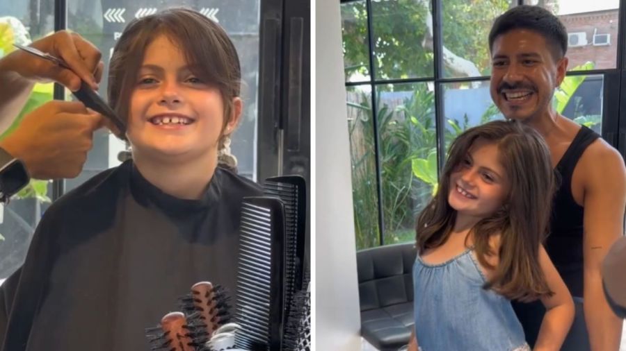 Cambio de look de Belita, la hija de Isabel Macedo