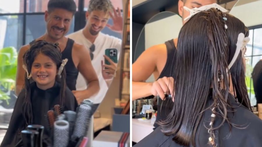 Cambio de look de Belita, la hija de Isabel Macedo