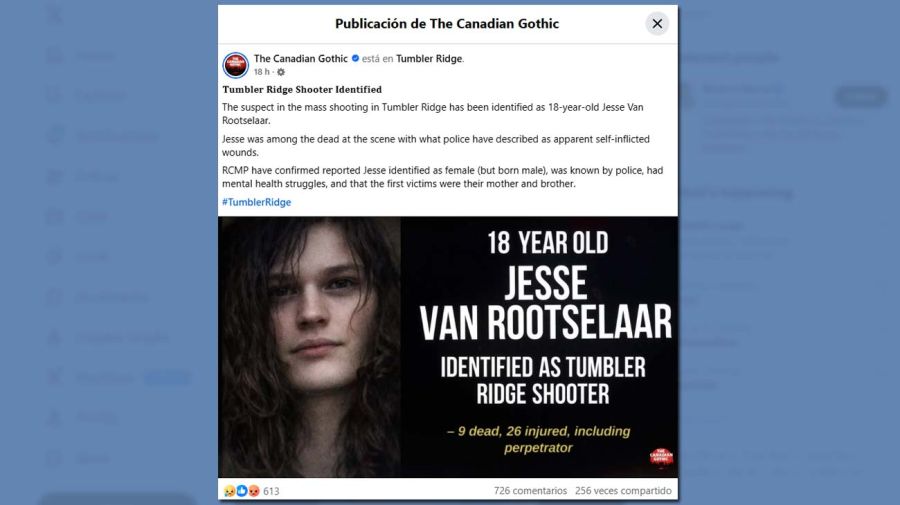 Jesse Van Rootselaar-tiroteo Canadá