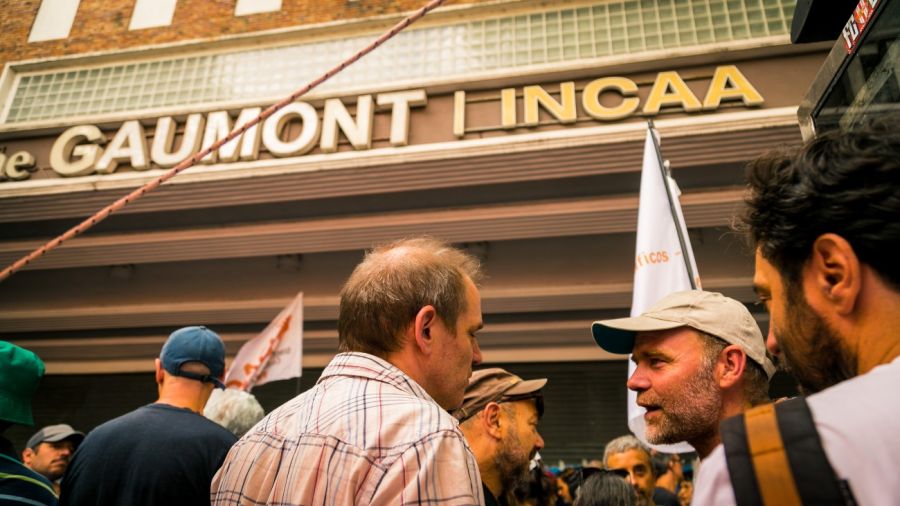 Marcha contra los artículos de la Reforma Laboral que afectan al INCAA 20260212