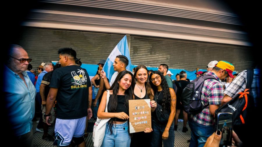 Marcha contra los artículos de la Reforma Laboral que afectan al INCAA 20260212