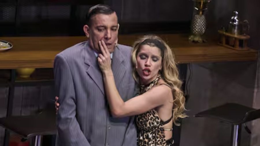 Martín Bossi y Laurita Fernández