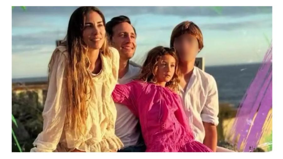 Mila Yankelevich junto a su familia