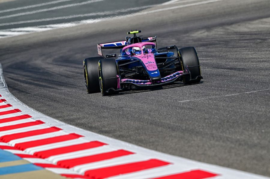 Franco Colapinto durante a pré-temporada da Fórmula 1