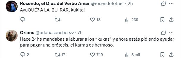 Matías Garate pidió ayuda en redes sociales.