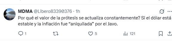 Matías Garate pidió ayuda en redes sociales.