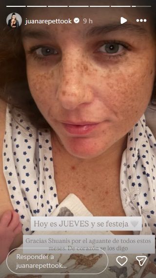 Nació Timoteo, el hijo de Juana Repetto 2