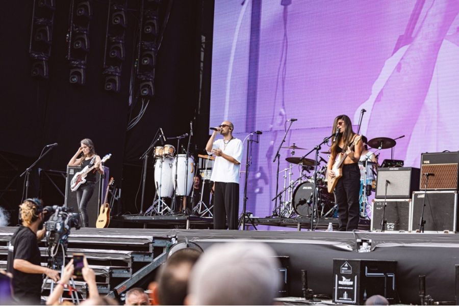 Abel Pintos en el Cosquín Rock