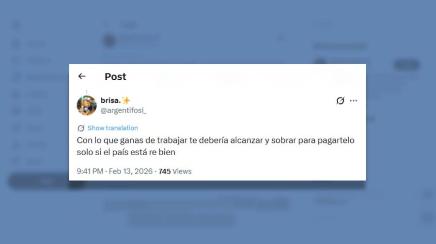 Comentarios Posteo 14022026