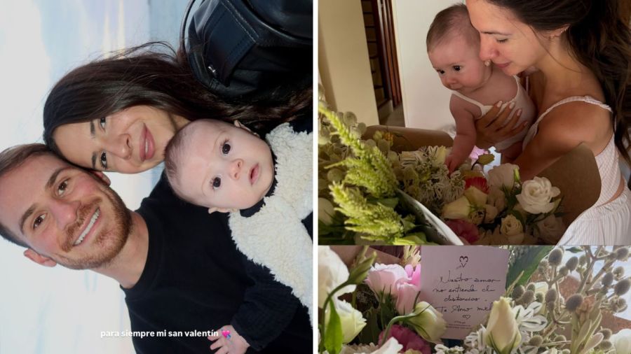 Ailen Cova y Alexis Mc Allister