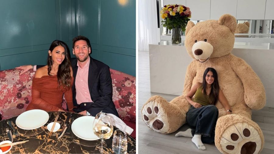 Día de los enamorados de Lionel Messi y Antonela Roccuzzo