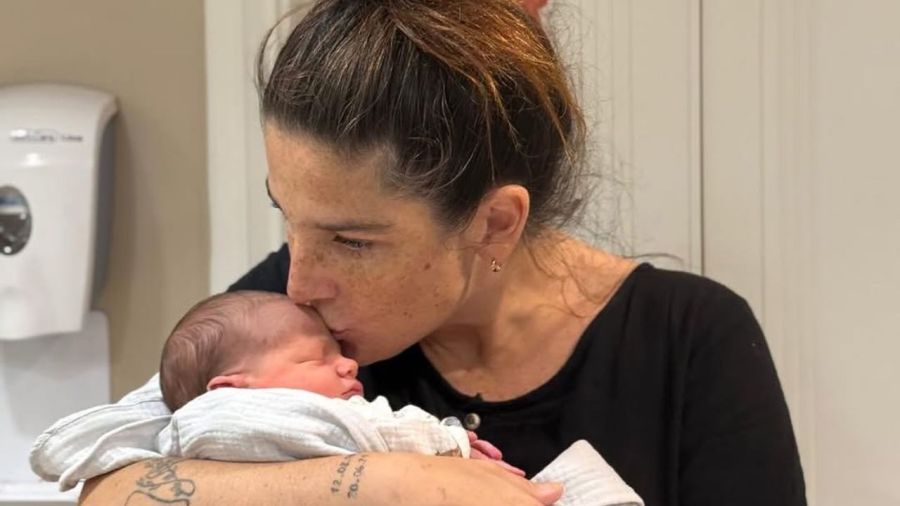 Juana Repetto y su hijo Timoteo