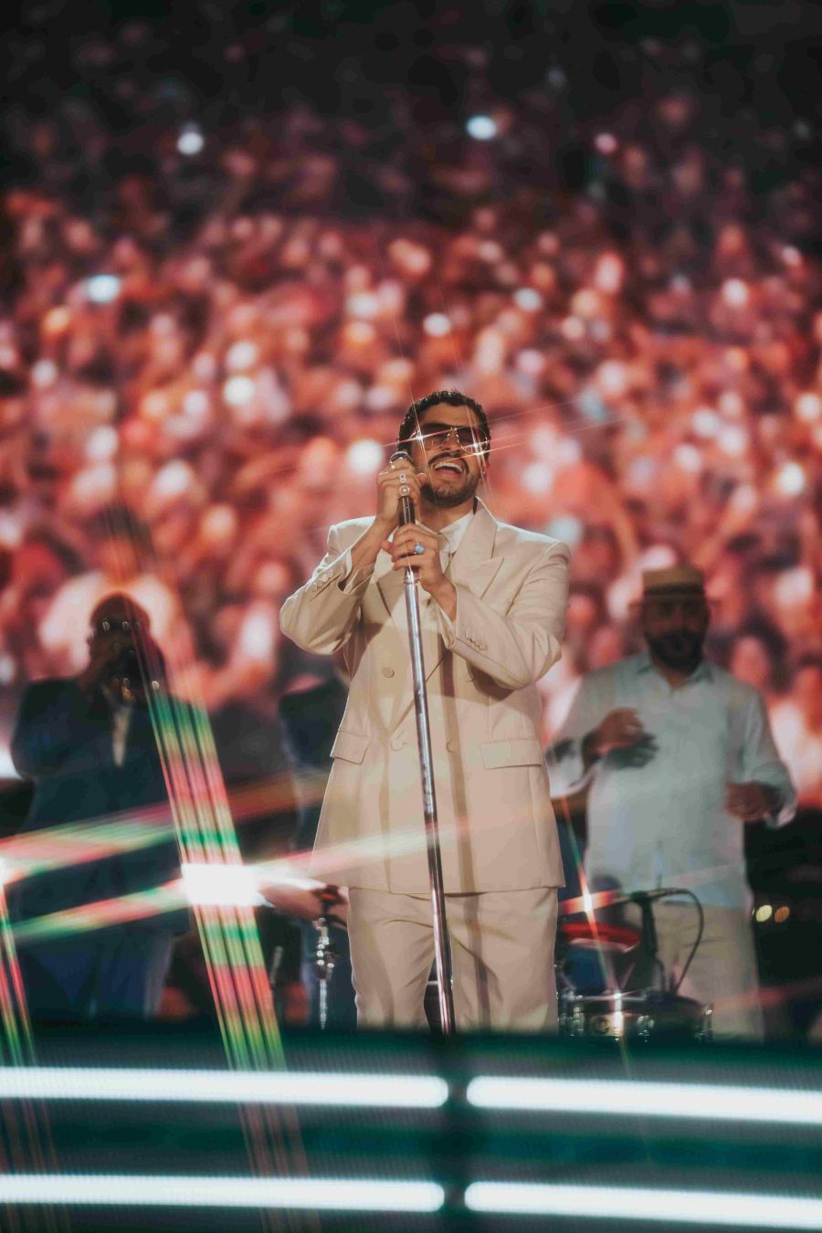 La segunda noche de Bad Bunny en la Argentina: emoción, fiesta y la sorpresa de Cazzu 