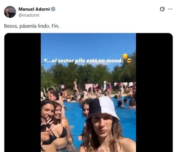 Respuesta de Manuel Adorni al Campamento Anticapitalista 2026