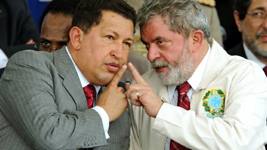 Chávez y Lula