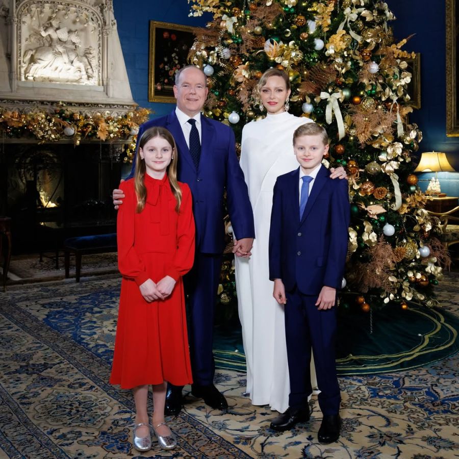 Charlene de Mónaco, Jacques de Mónaco, Gabrielle de Mónaco, Príncipe Alberto II