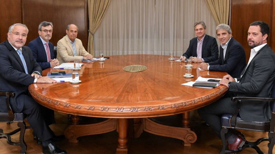 Luis Caputo y Martín Rappallini 20260217