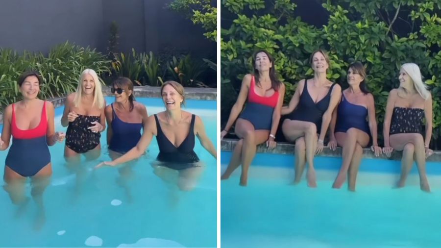 Nequi Galotti, Andrea Frigerio, Teresa Calandra y Evelyn Scheidi