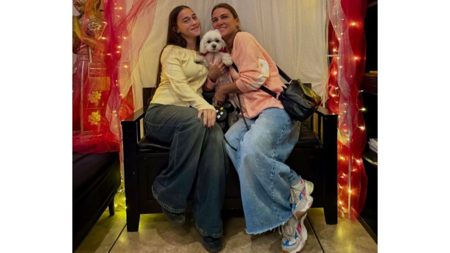 Antonia, la hija de Vero Lozano y Crocho Rodríguez