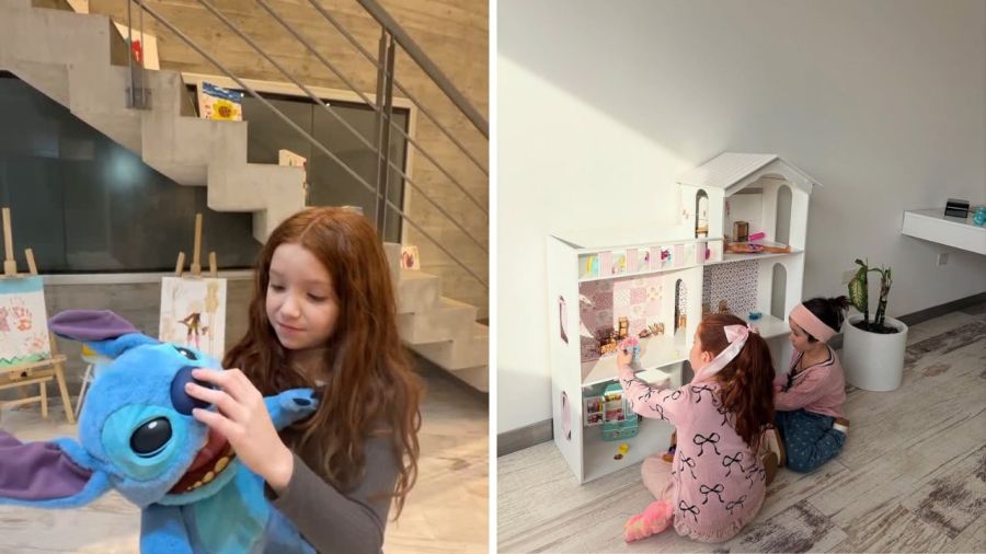 Espacio de juegos de las hijas de la Joaqui 