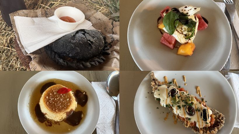 Non Barro platos de comida