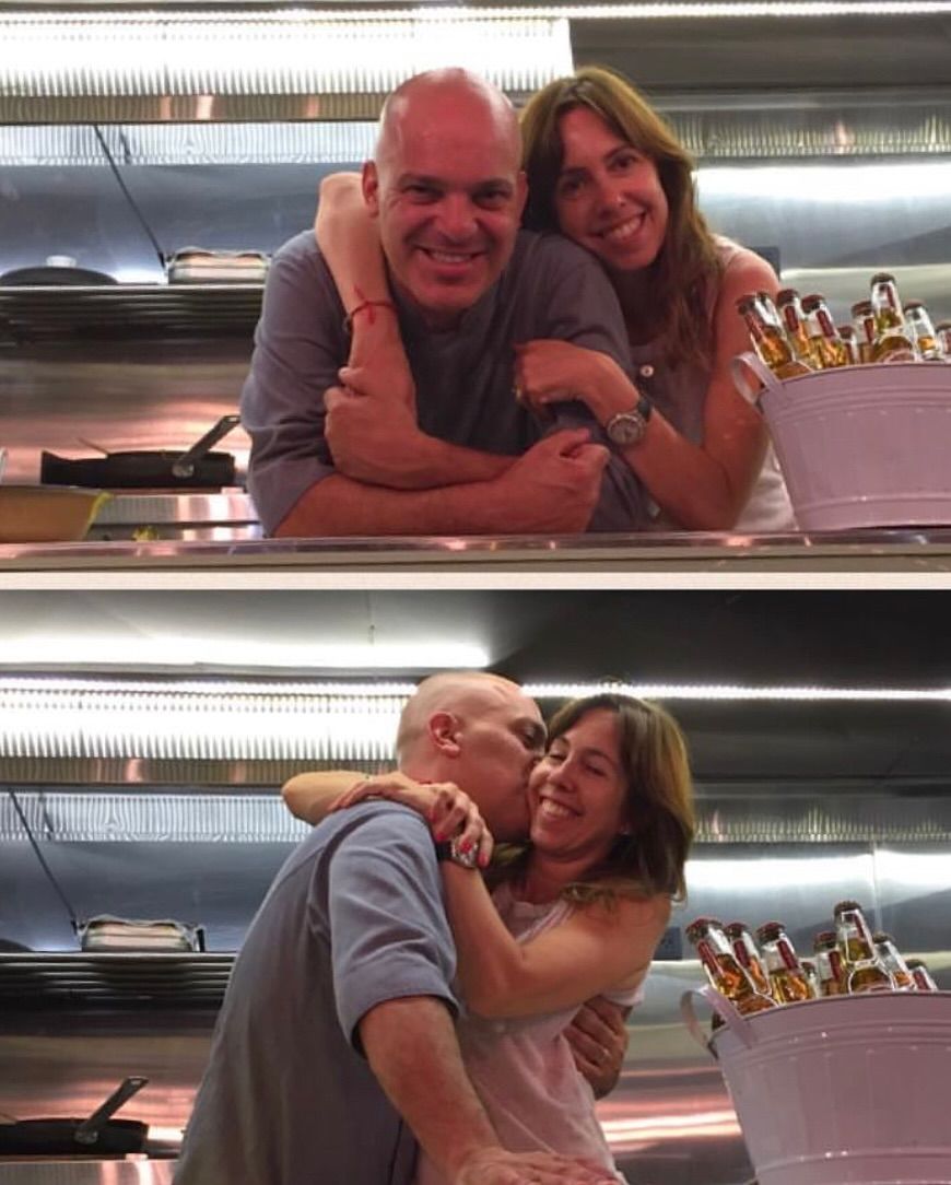 Santiago Giorgini y Juliana León