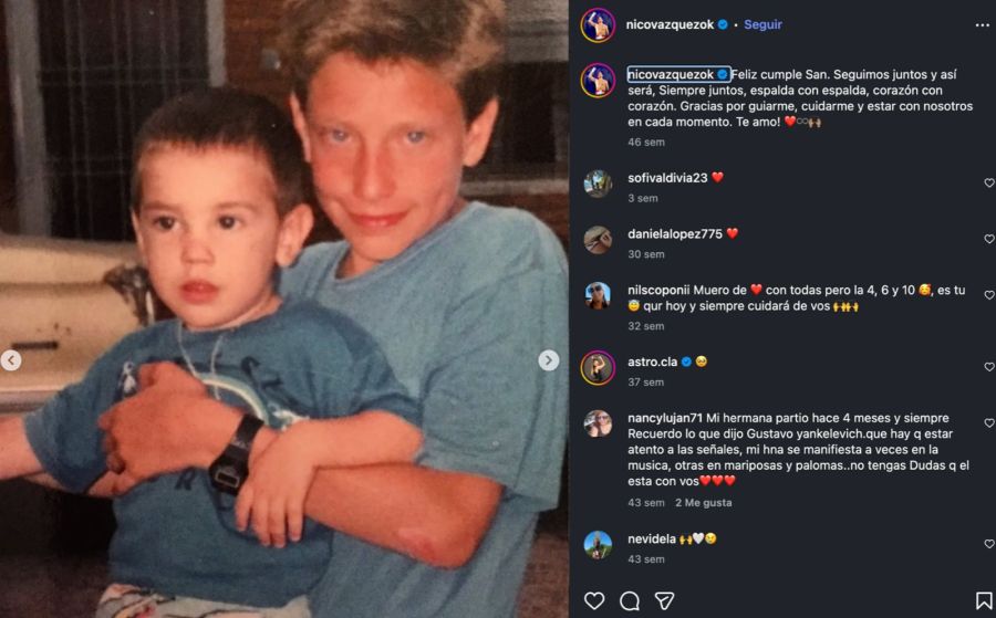 Santiago Vázquez, Nico Vázquez