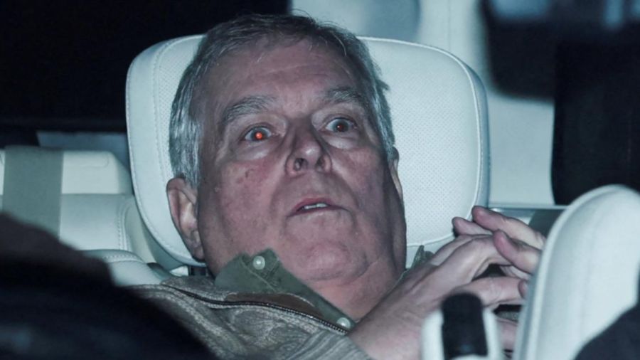 Andrew Mountbatten-Windsor, ex principe Andres, tras ser liberado