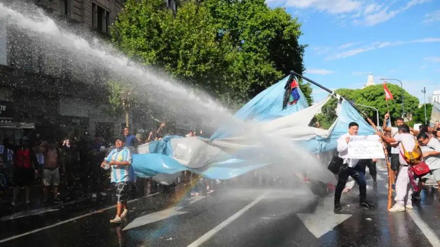 Marcha fuera del Congreso, reforma laboral 20260219