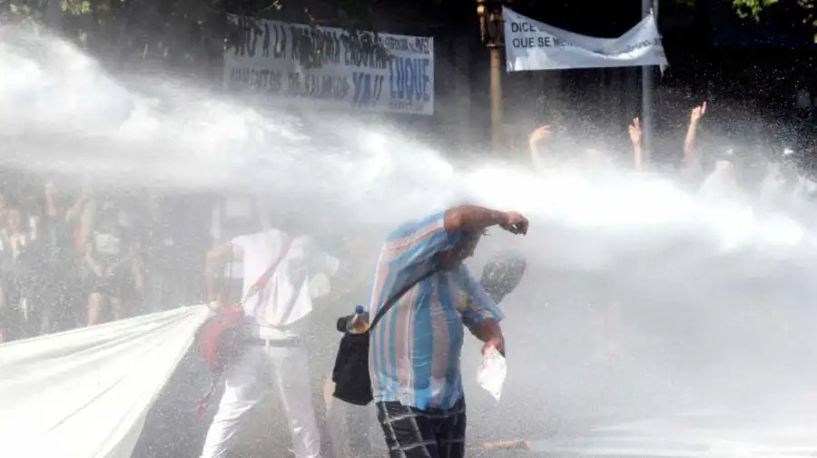 Marcha fuera del Congreso, reforma laboral 20260219
