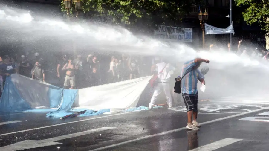 Marcha fuera del Congreso, reforma laboral 20260219