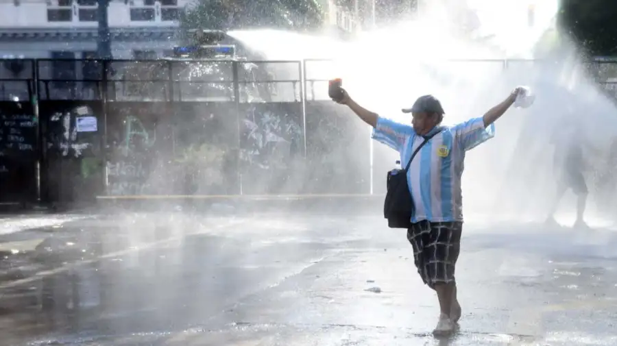 Marcha fuera del Congreso, reforma laboral 20260219