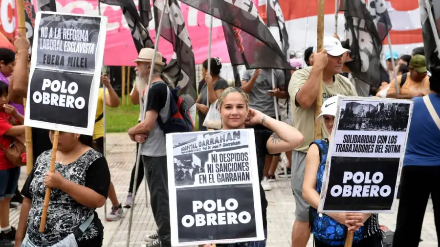 Paro general: Marcha fuera del Congreso 19022026