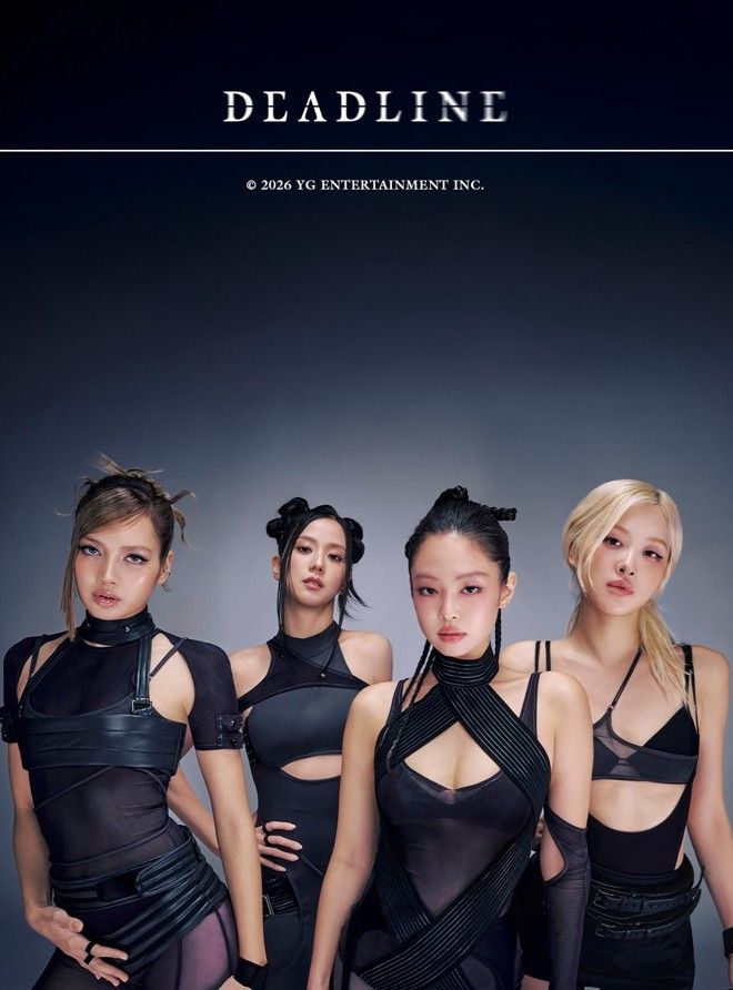 Poster oficial de BLACKPINK DEADLINE