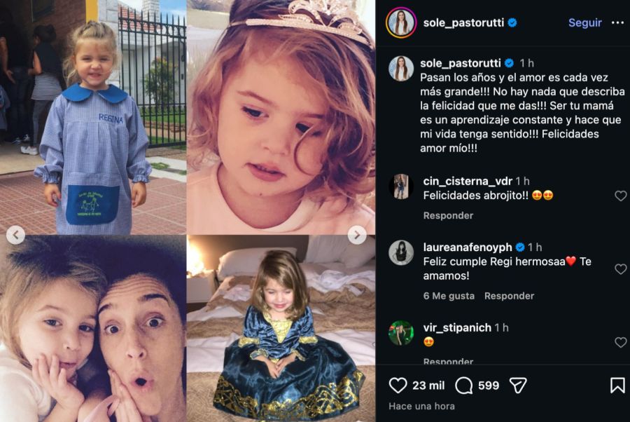 Soledad Pastorutti, Regina Audoglio, Antonia Audoglio