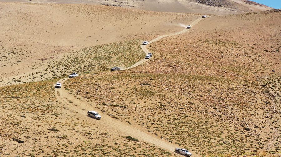 A veces hay huella y otras desaperece por completo. El track se vuelve indispensable.