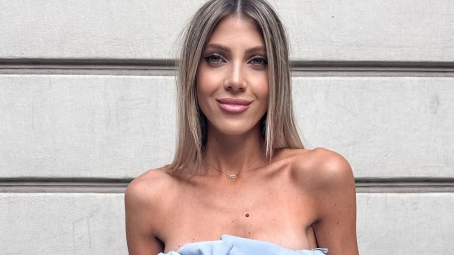 Cande Ruggeri apostó al butterfly bangs y marcó la tendencia capilar de la temporada 