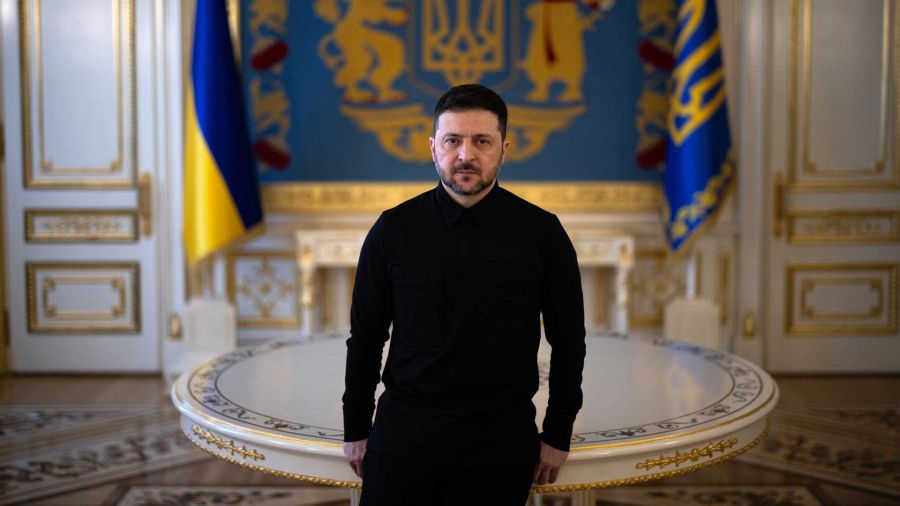FOTOGALERIA El presidente de Ucrania, Volodymyr Zelensky